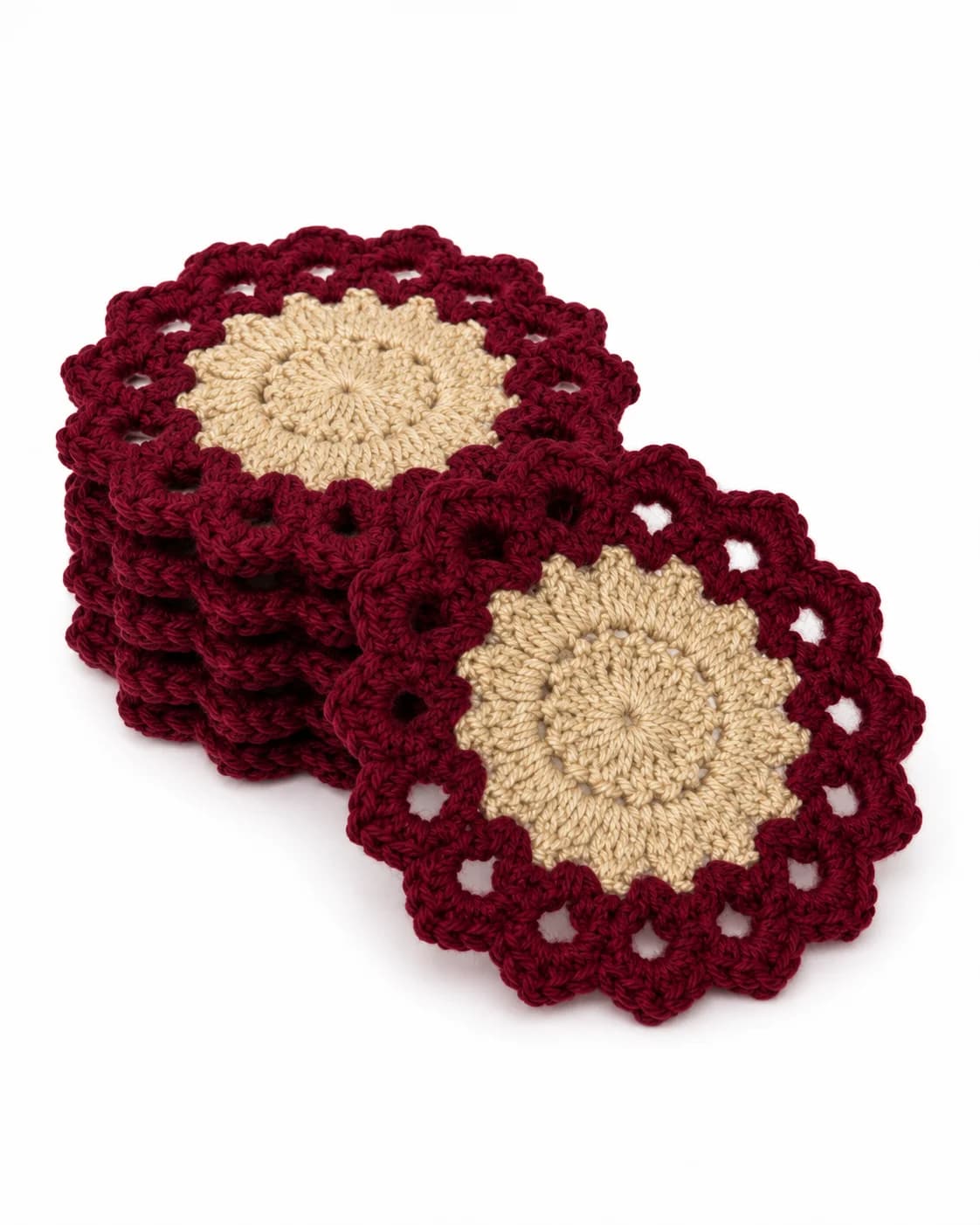 Star Flower Coaster (Set of 6)